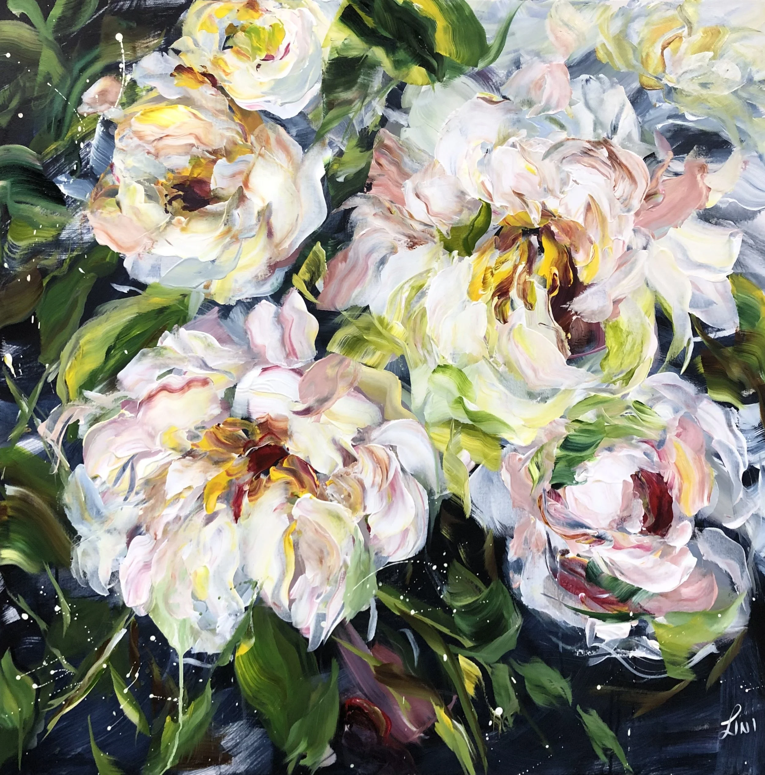 Summer Rains - 36x36in