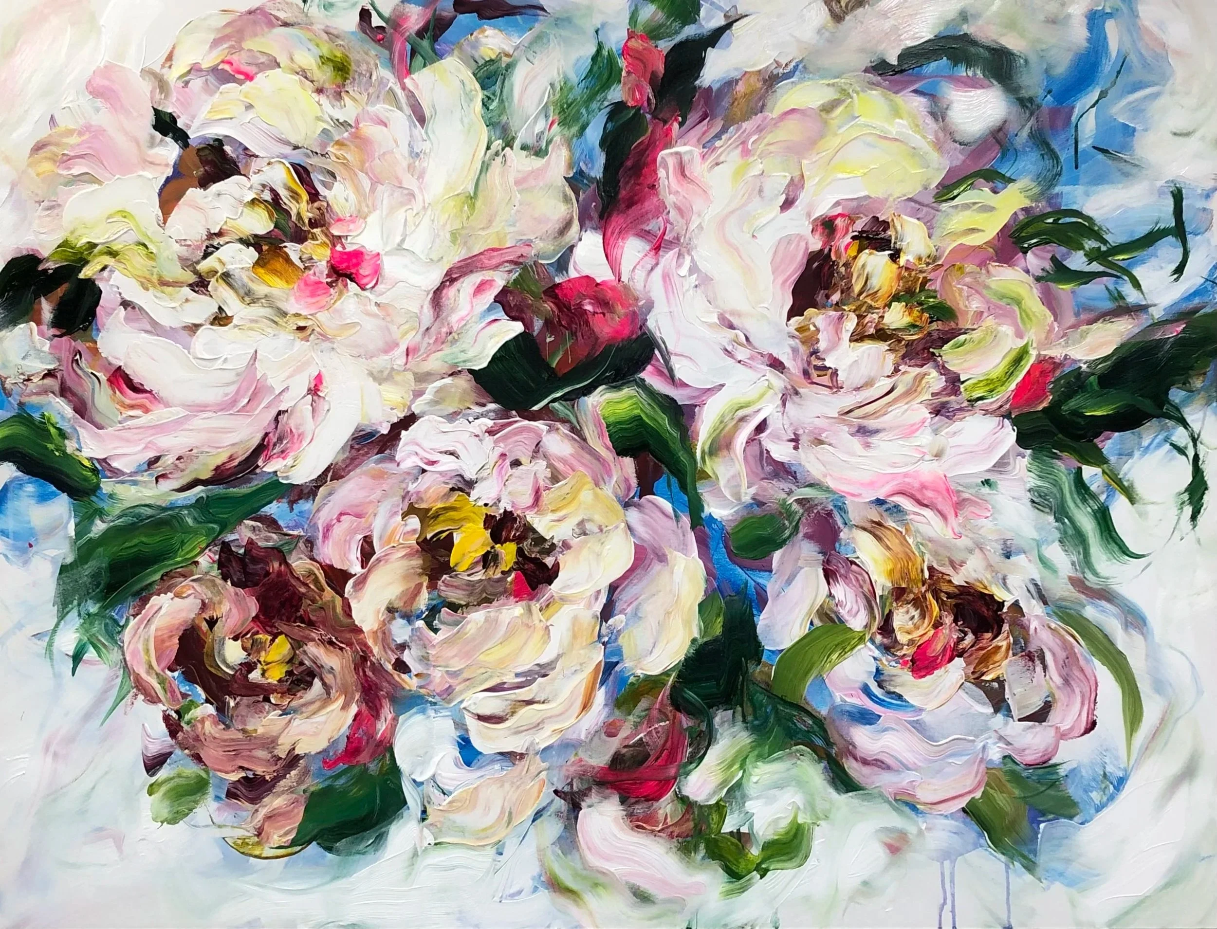 Love In Bloom - 36x48in