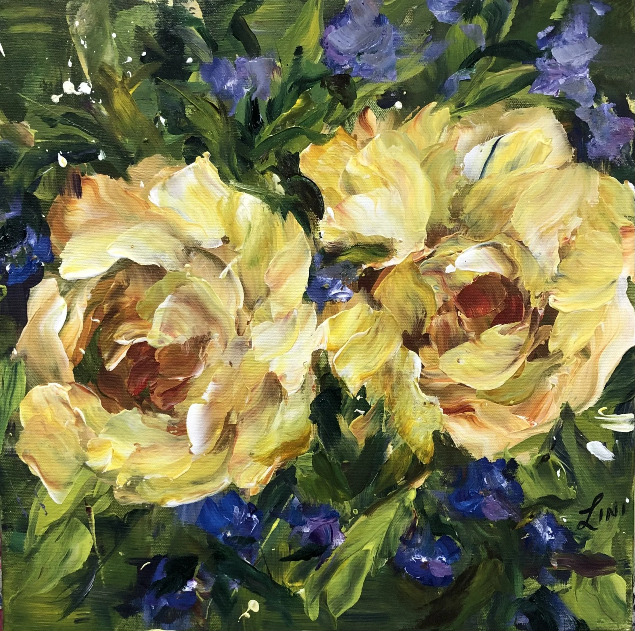 Little Sunny Moments - 16x16in