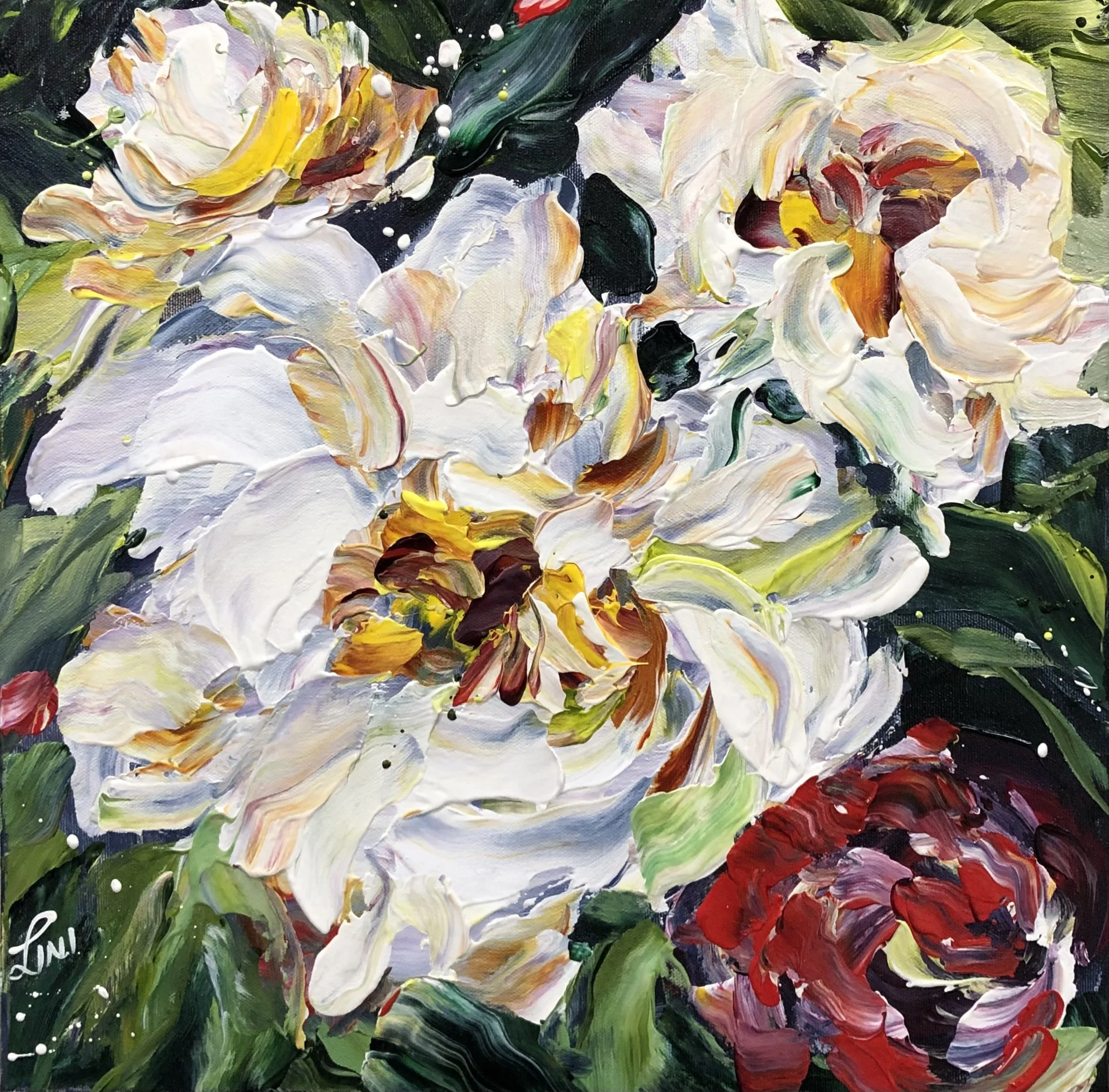 Slow Mornings - 16x16in