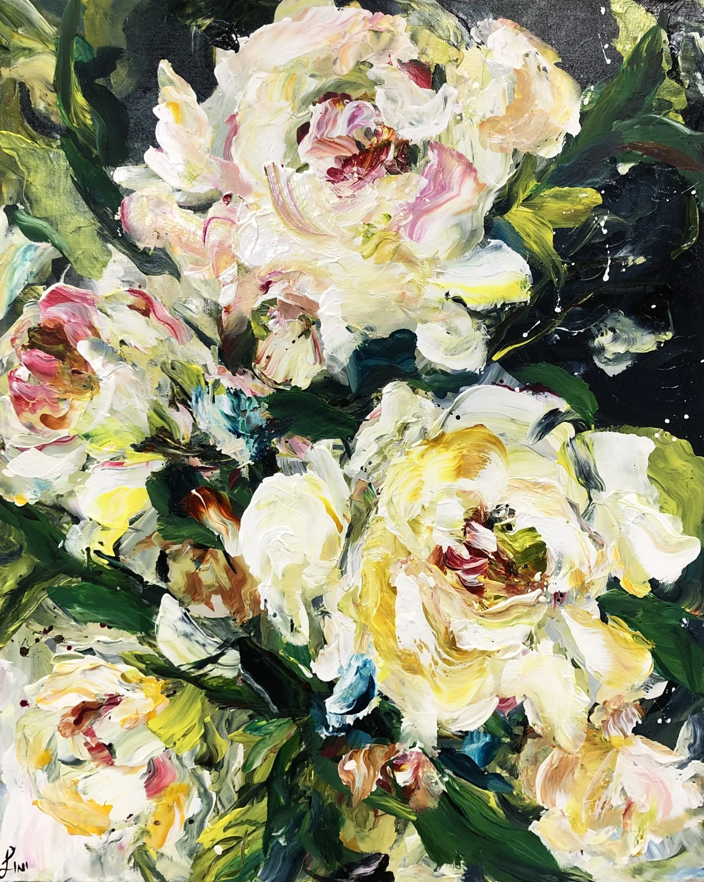 'Briar And Bloom' - 24x30in