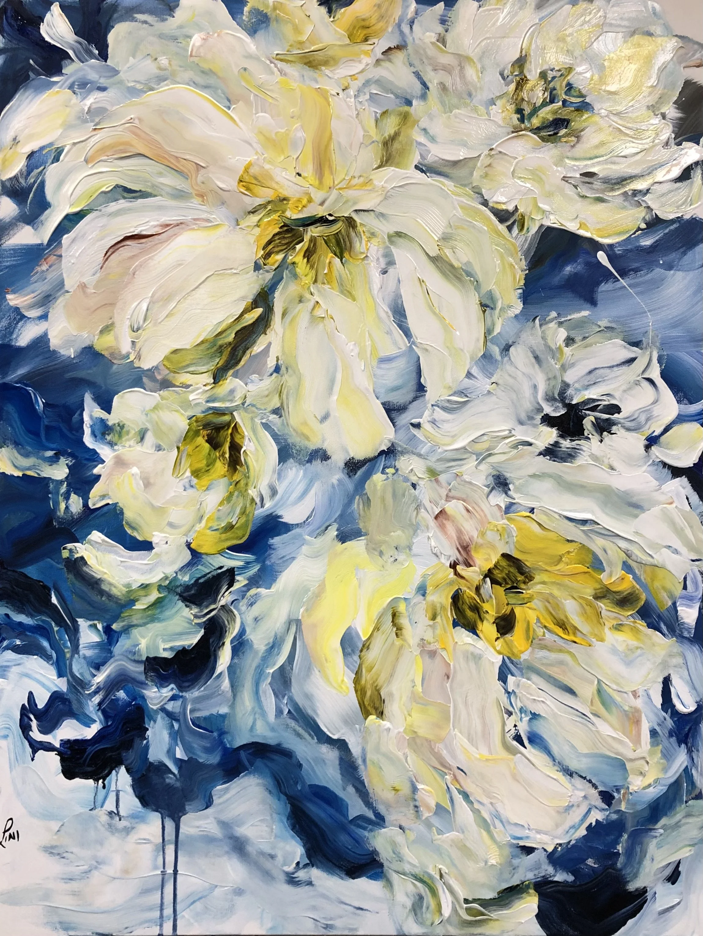 Blue Oblivion - 30x40in