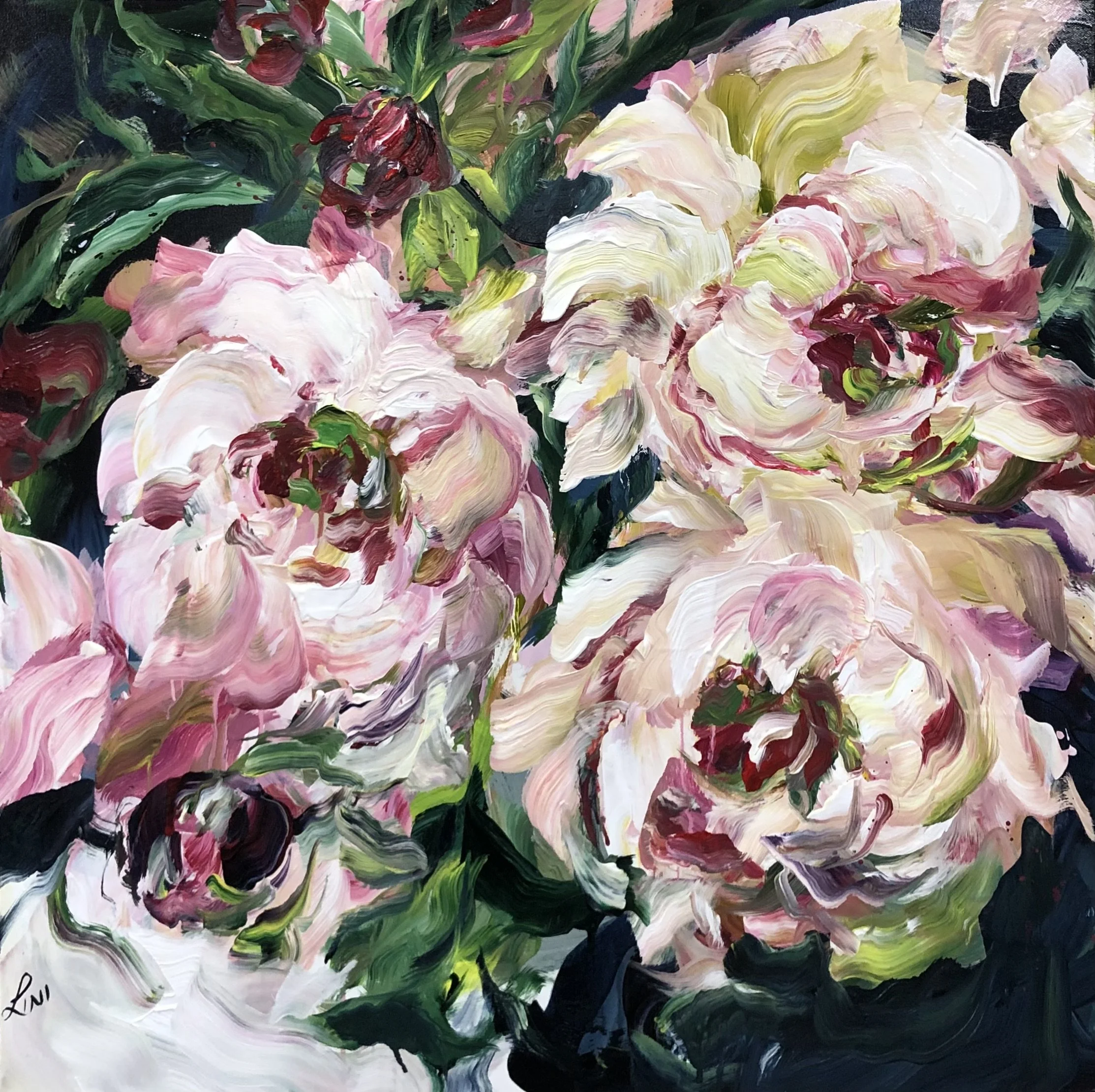 Whisper Sweet Nothings - 30x30in