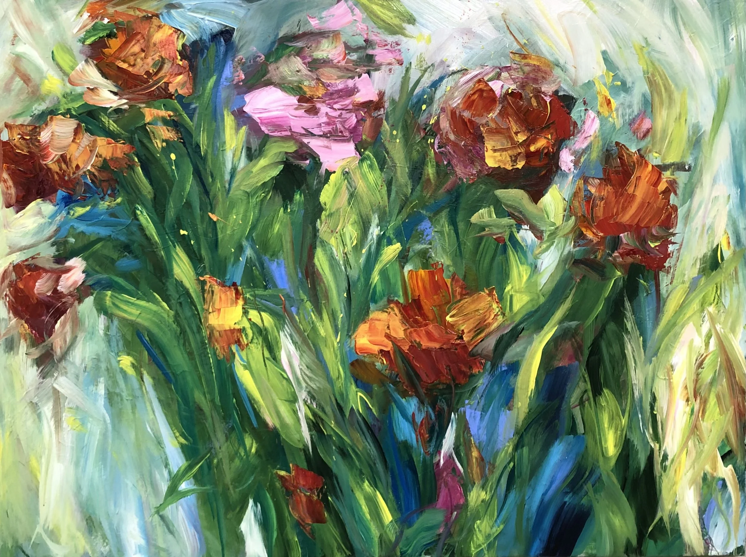 Waltz Of Flowers - 30x40in