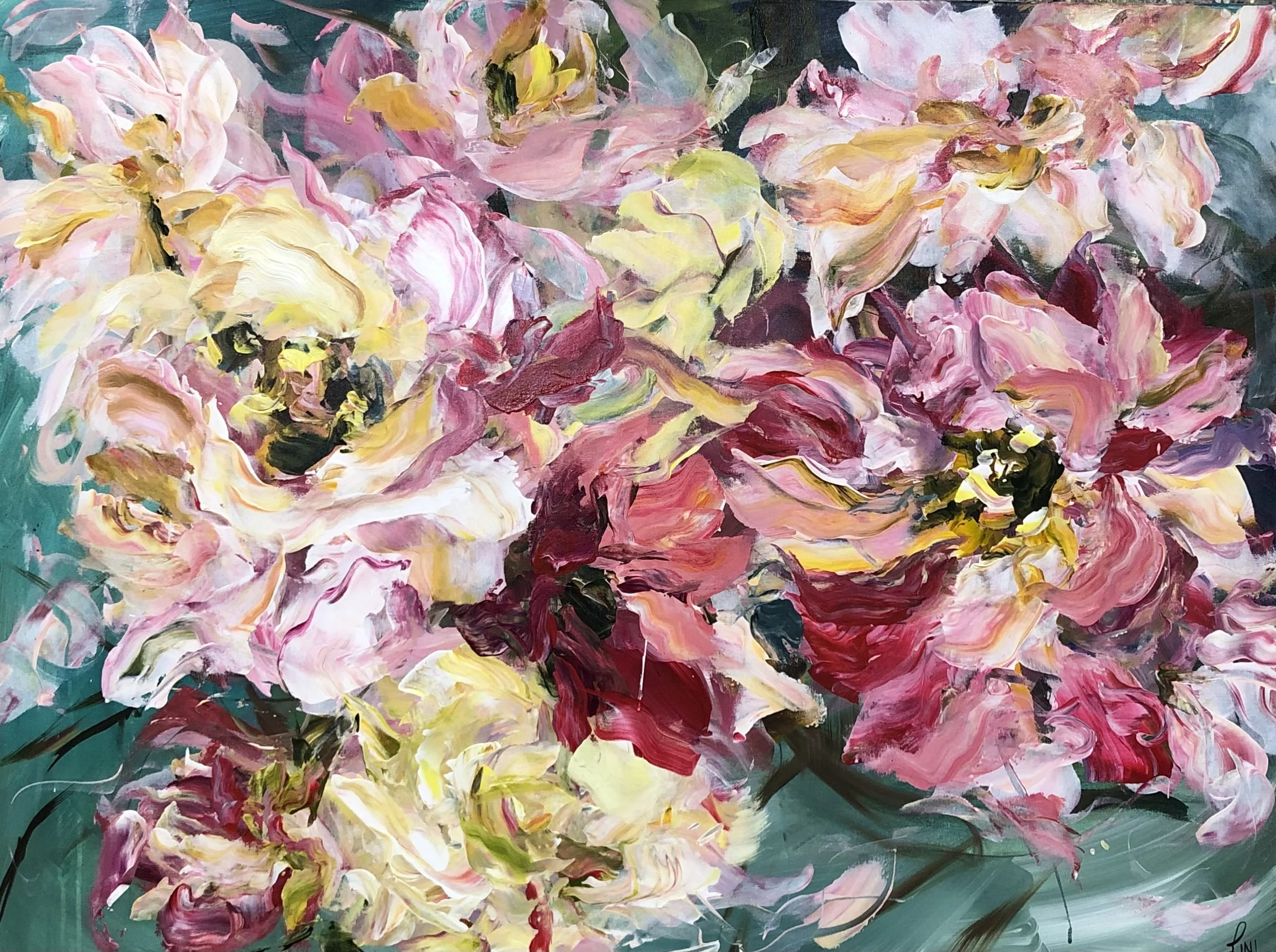 Natures Bouquet - 36x48in