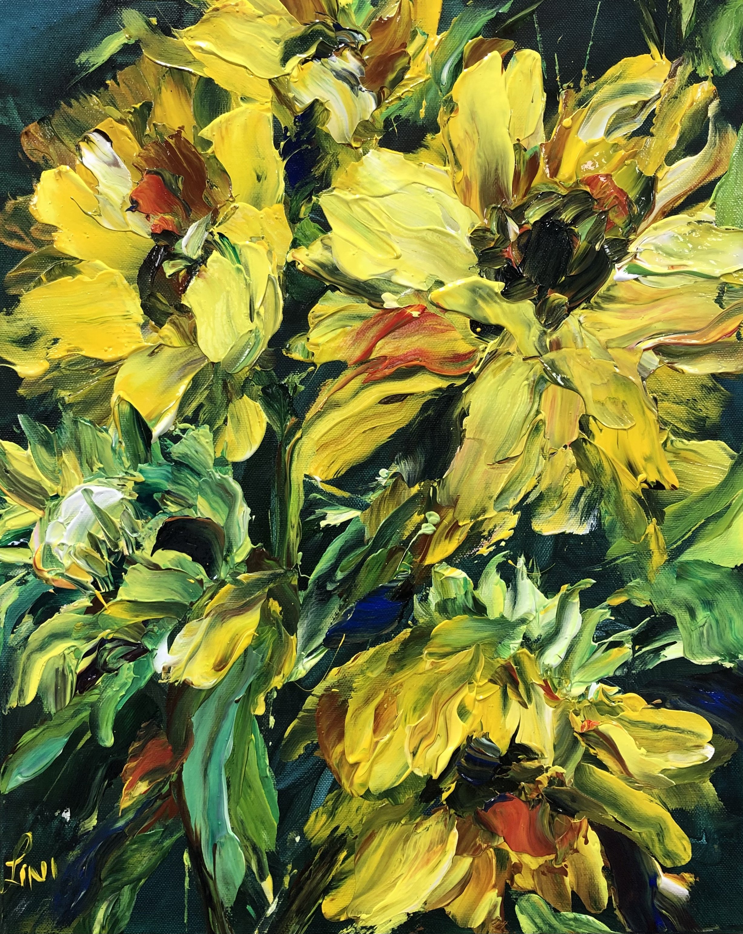Sunny Days - 16x20in