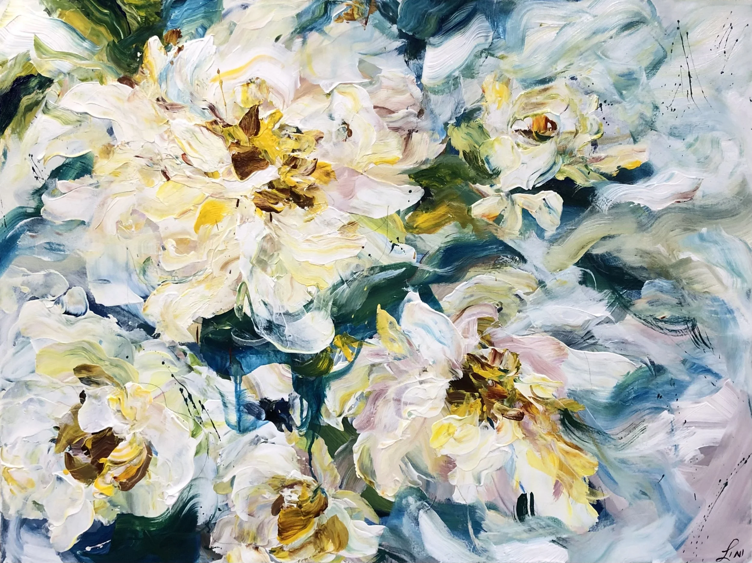 Azure Daze - 30inx40in