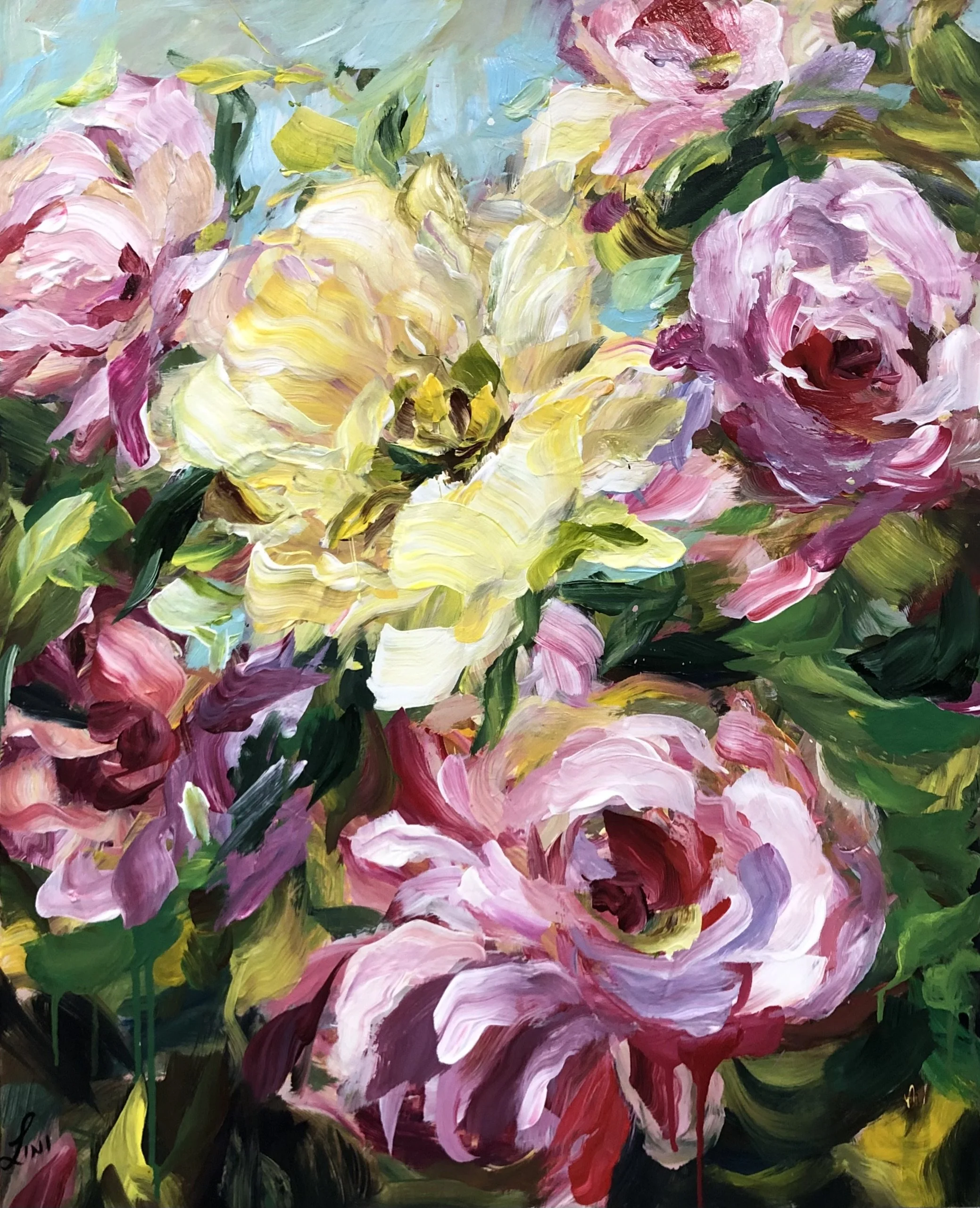 Summer Jewels - 24x30in