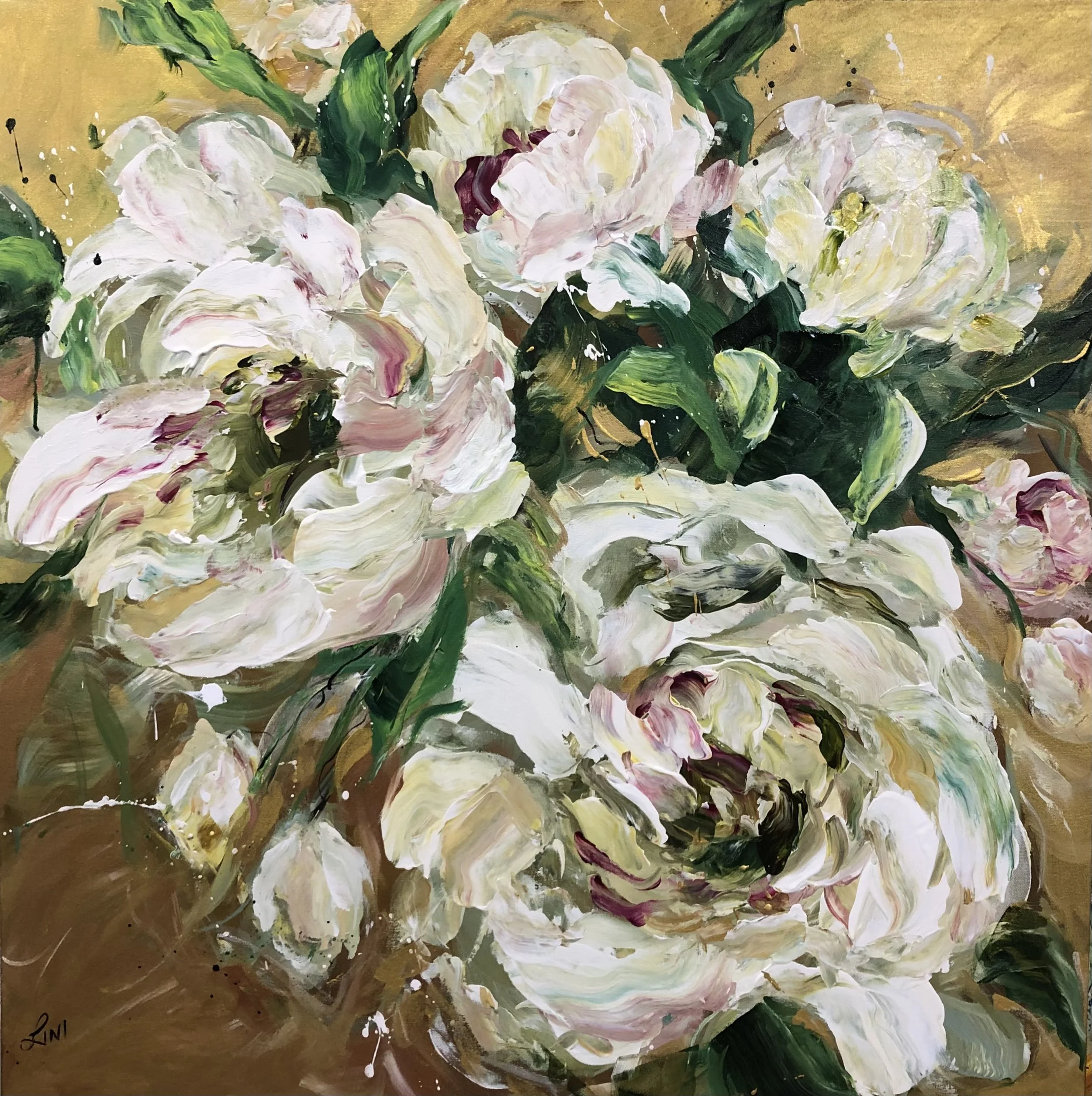 All That Glitters - 36x36in