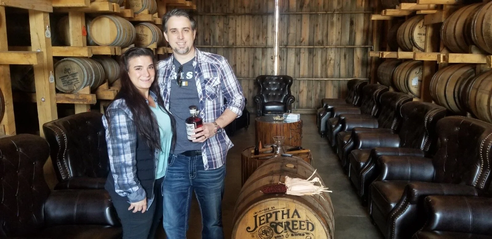Jeptha Creed Distillery, Shelbyville, KY, November 2020