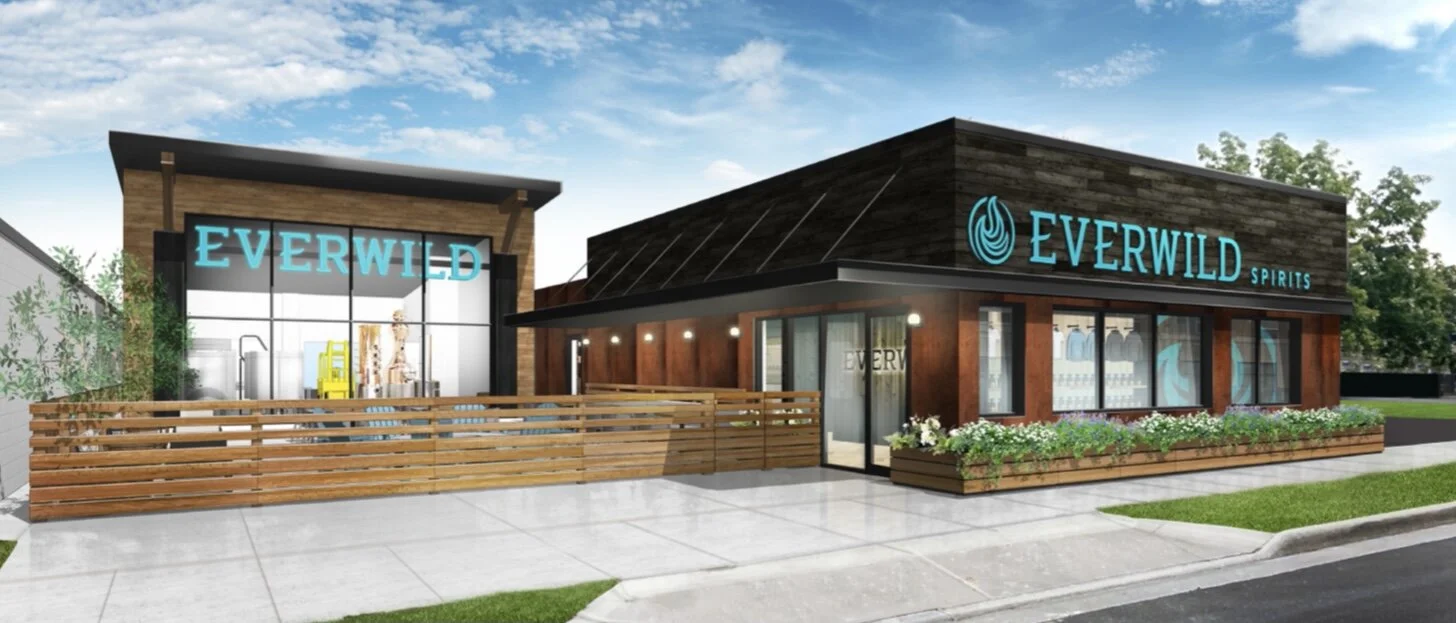 A vision of the future Everwild Distillery, Lounge &amp; Tasting Room.