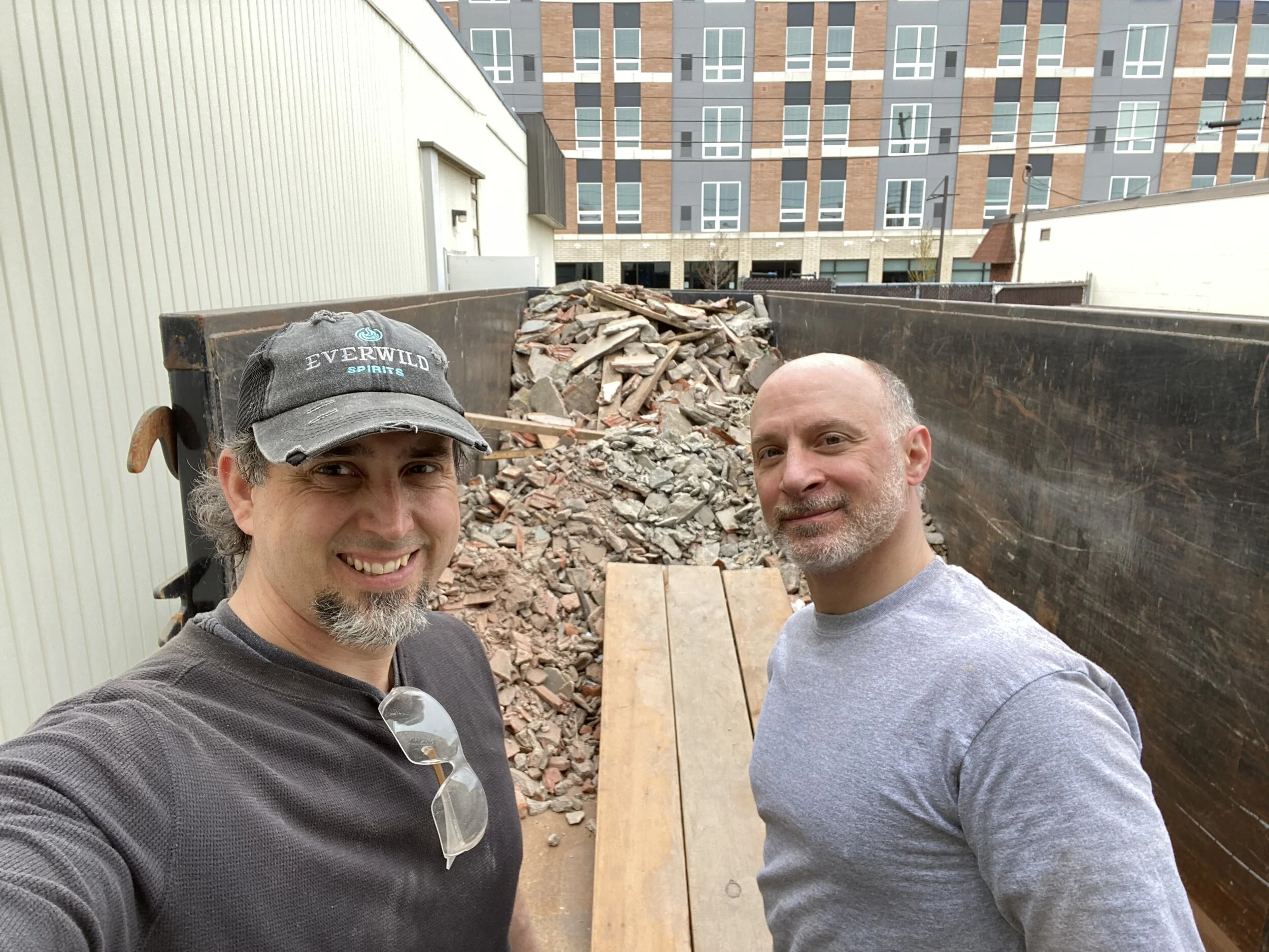 Prepping the building for build-out