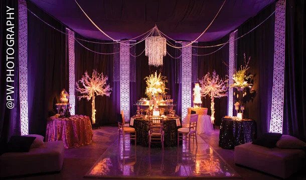 Add a little drama to your life with event lighting