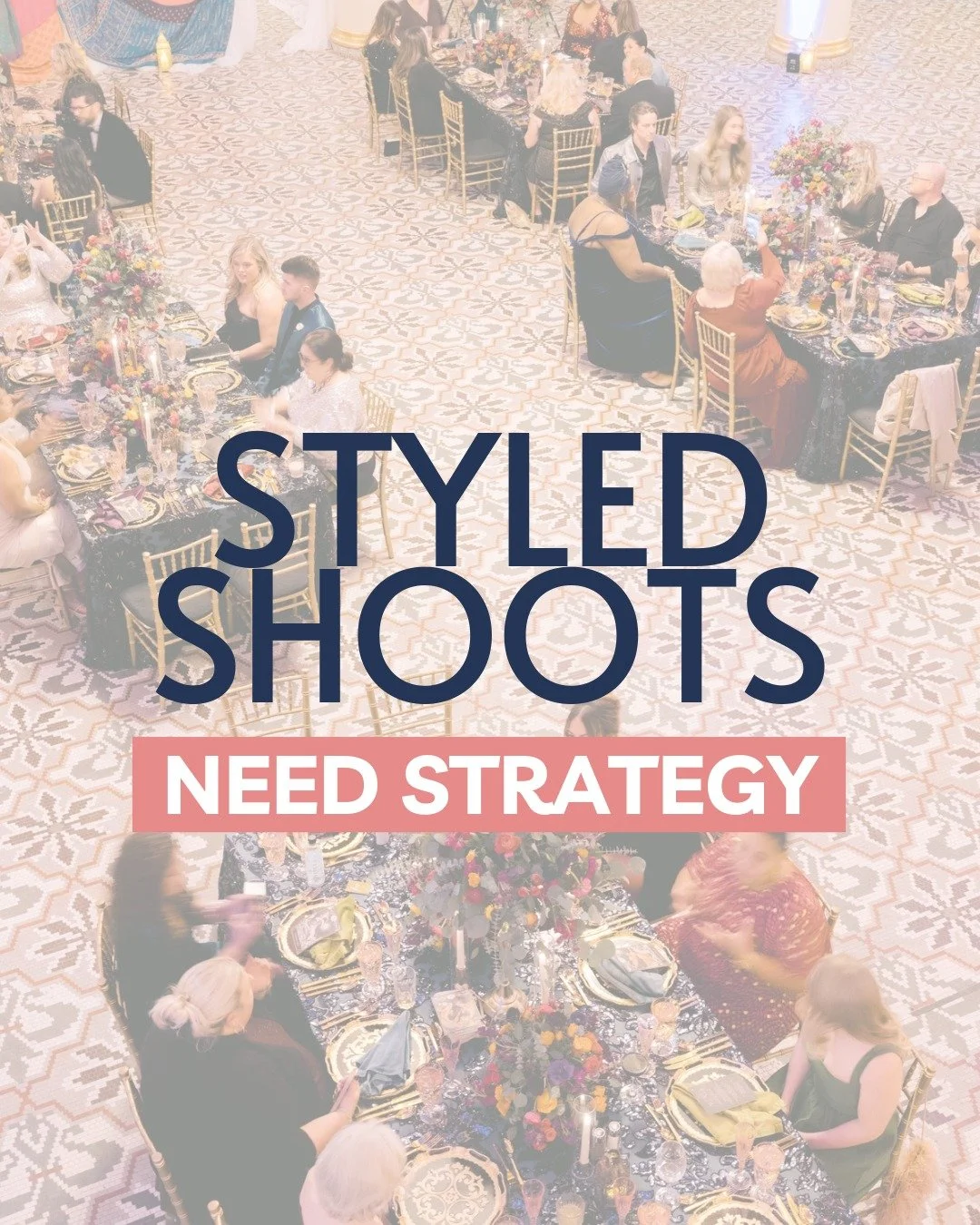 If you&rsquo;re pouring money into styled shoots but not seeing client inquiries, you might be missing the point.

Shoots should attract your ideal couple &mdash; not just impress other vendors. That means your concept, styling, and captions need to 