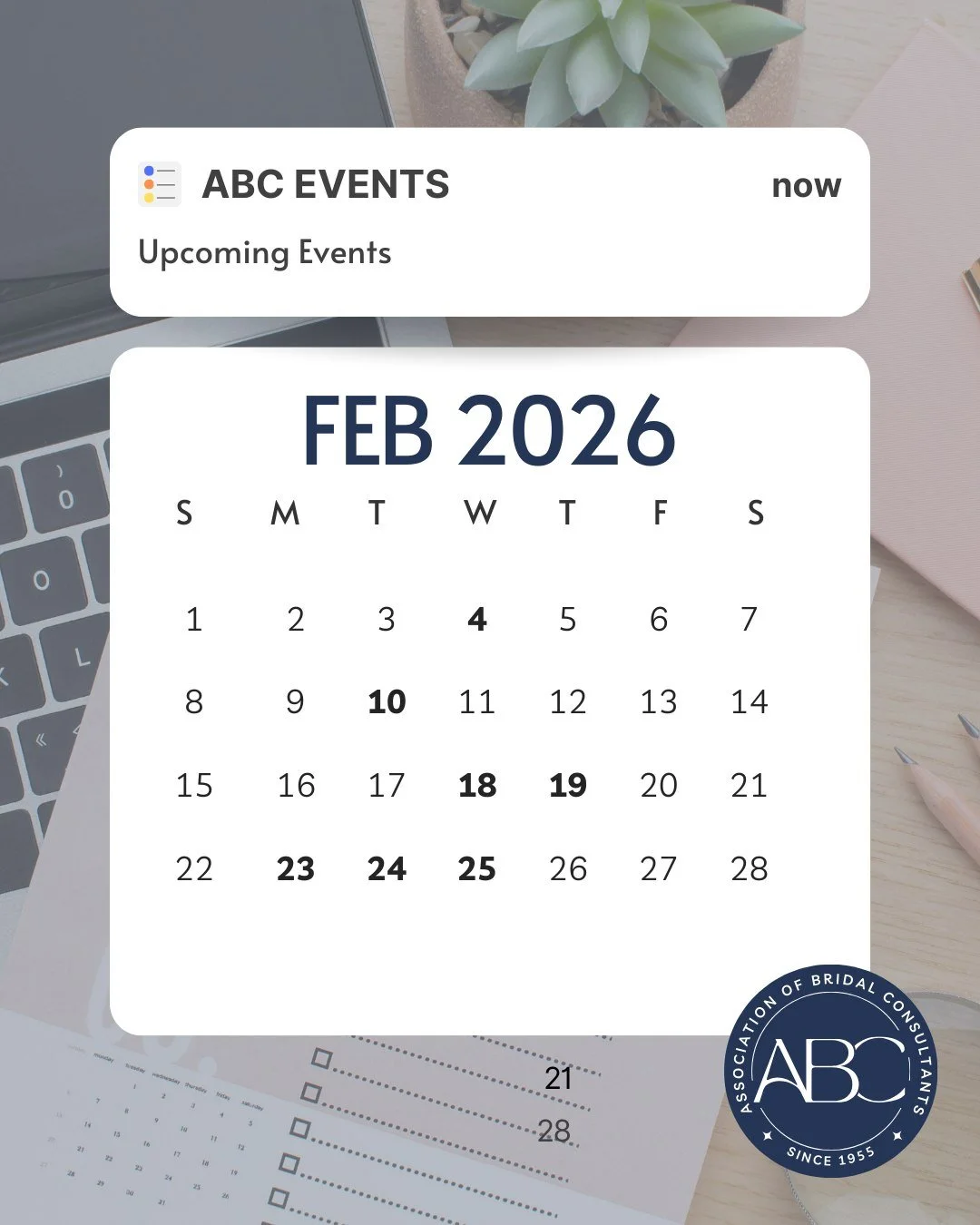February is packed with so many great learning opportunities. 

✨In person and virtual options 
✨The pathway to accreditation 
✨Local networking &amp; brainstorming 
✨How to adjust to change in the industry 
and so much more! 

Comment SCHEDULE1 for 