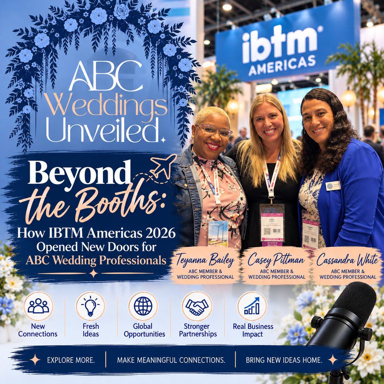 Beyond the Booths: How IBTM Americas 2026 Opened New Doors for ABC Wedding Professionals