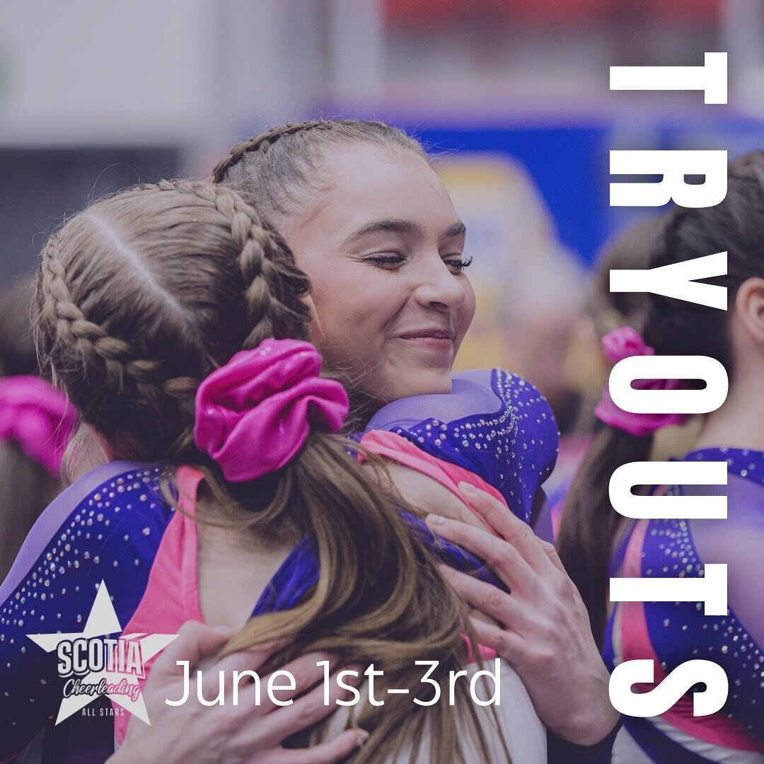 Our 2023-24 season is approaching and we want you to be part of it!💜 Cheerleading is a FANTASTIC sport that builds confidence, teamwork, and dedication while making friendships and memories that last a life time!♾️ 

✨Make sure to save the date! Mor