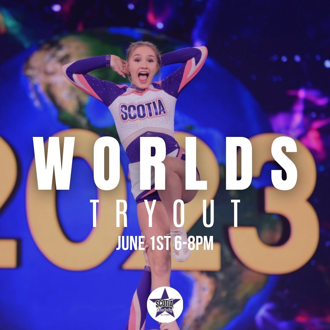 This season we plan to have a U18 Level 5 AND an IOSC Level 5🌎 We are looking for all athletes ages 14+ as of 2024, to be part of our 2023-24 Worlds program💜

Tryouts are taking place June 1st from 6-8 pm and we would love to see you there!🌎 It&rs
