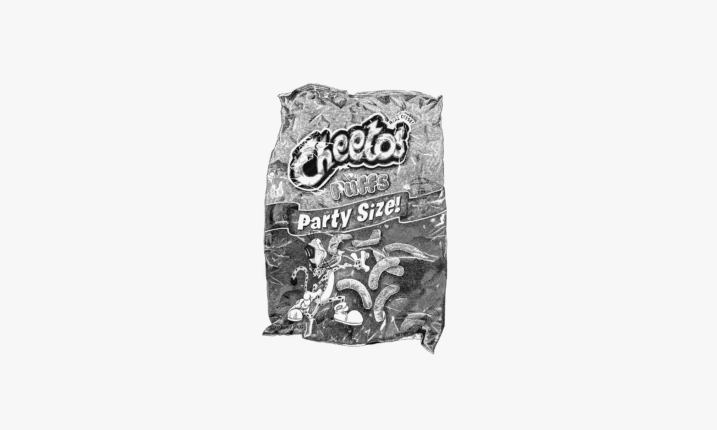 Cheetos Party Size by Claire Scully