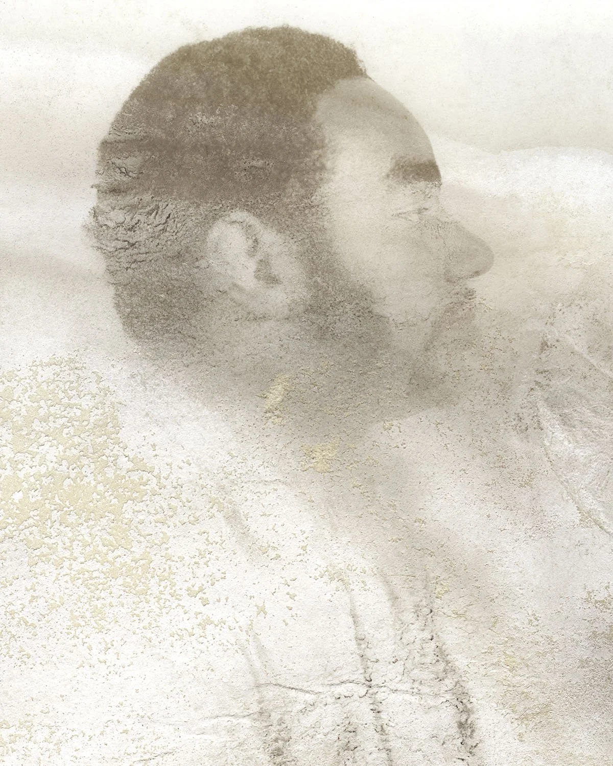 Ruined Polaroid #160**2. Archival Pigment on Silk, 40" x 32" Edition of 1 + 1 Artist Proof