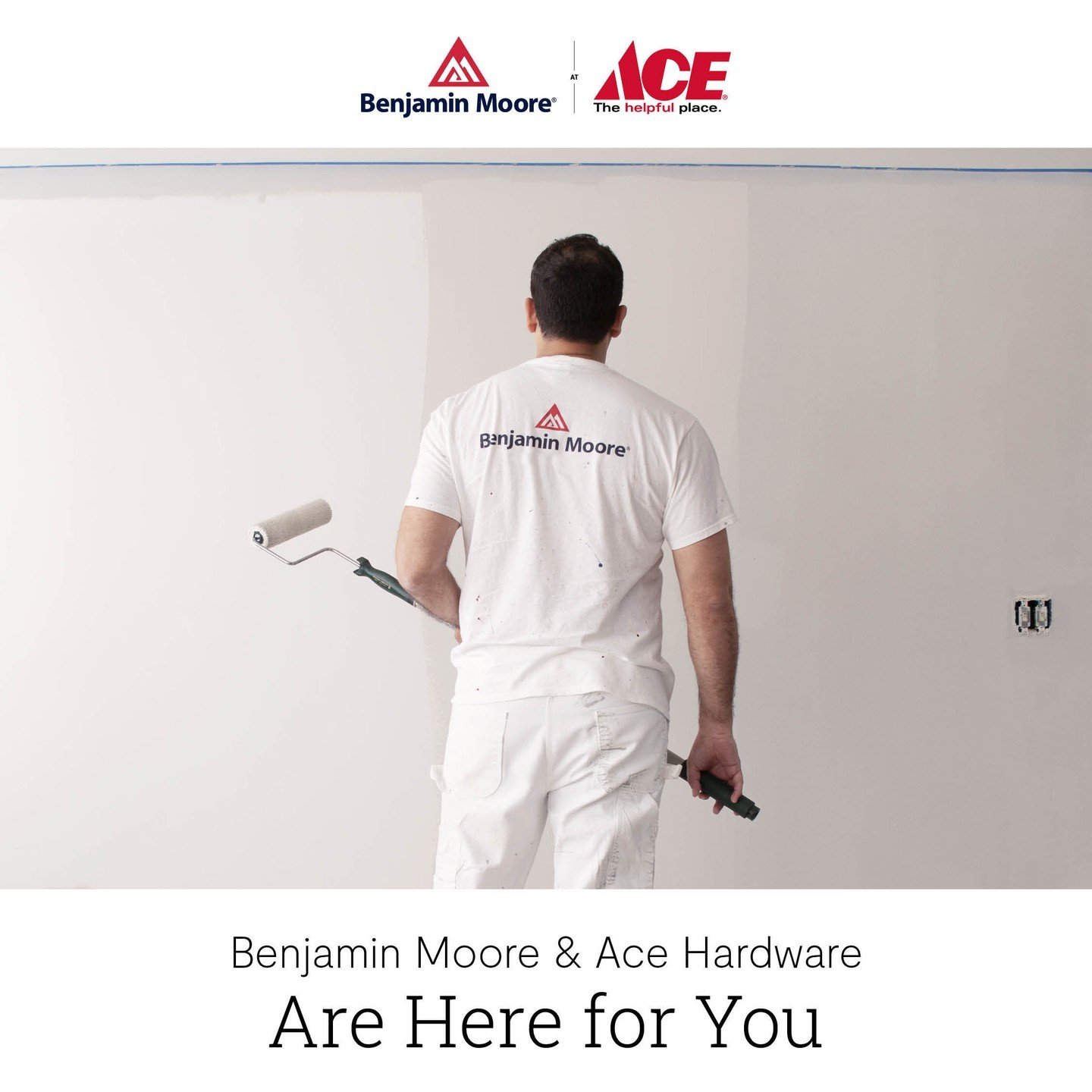 Visit Maine Hardware for top-quality Benjamin Moore interior and exterior architectural paints, primers, and stains. Get exceptional service, paint advice, and color matching from our expert staff. #MyLocalAce #AceHardware #BenjaminMoore #MaineHardwa