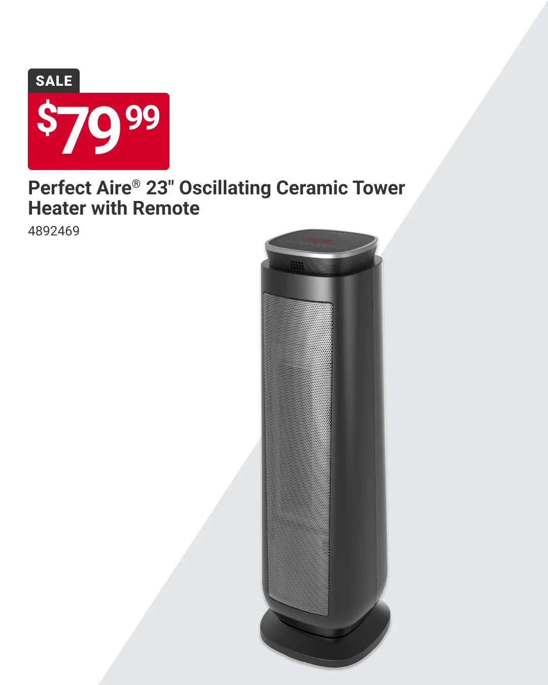 &lsquo;Tis the season to cozy up indoors, with home heating essentials from our store. Stop by for a Perfect Aire&reg; oscillating tower heater, on sale for $79.99. Offer valid 11/1&ndash;12/1. Learn more at https://www.acehardware.com/local-ad?store