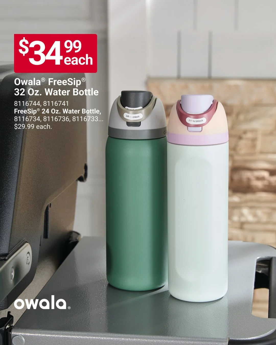 Fill everyone&rsquo;s stockings with gifts to help them stay hydrated. Owala&reg; water bottles are $34.99 at our store. Offer valid 12/2&ndash;12/24. Learn more at https://www.acehardware.com/local-ad?store=10684 #MyLocalAce #MaineHardware #AceHardw