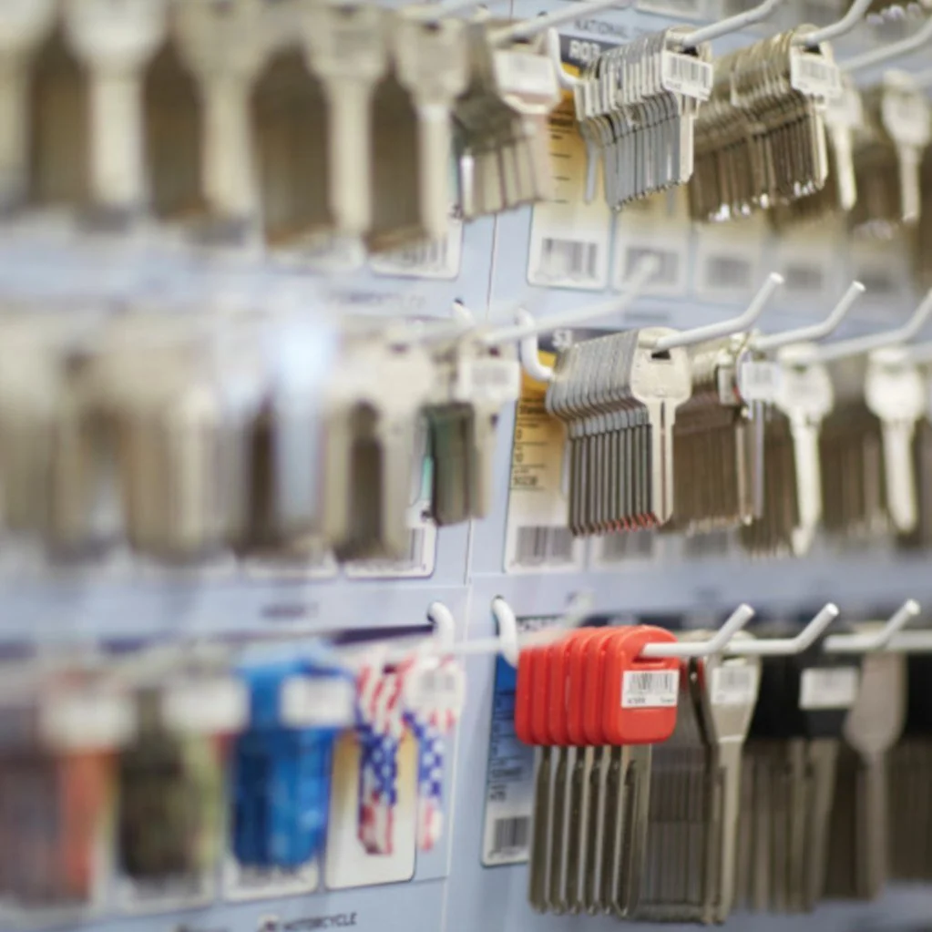 🔑 Need a spare or replacement key for your home or automobile? 🚗 We have key blanks and fobs available for most home, business, or automotive locks. Bring in your original key (and your car, if it's an automotive key) and speak to one of our team m