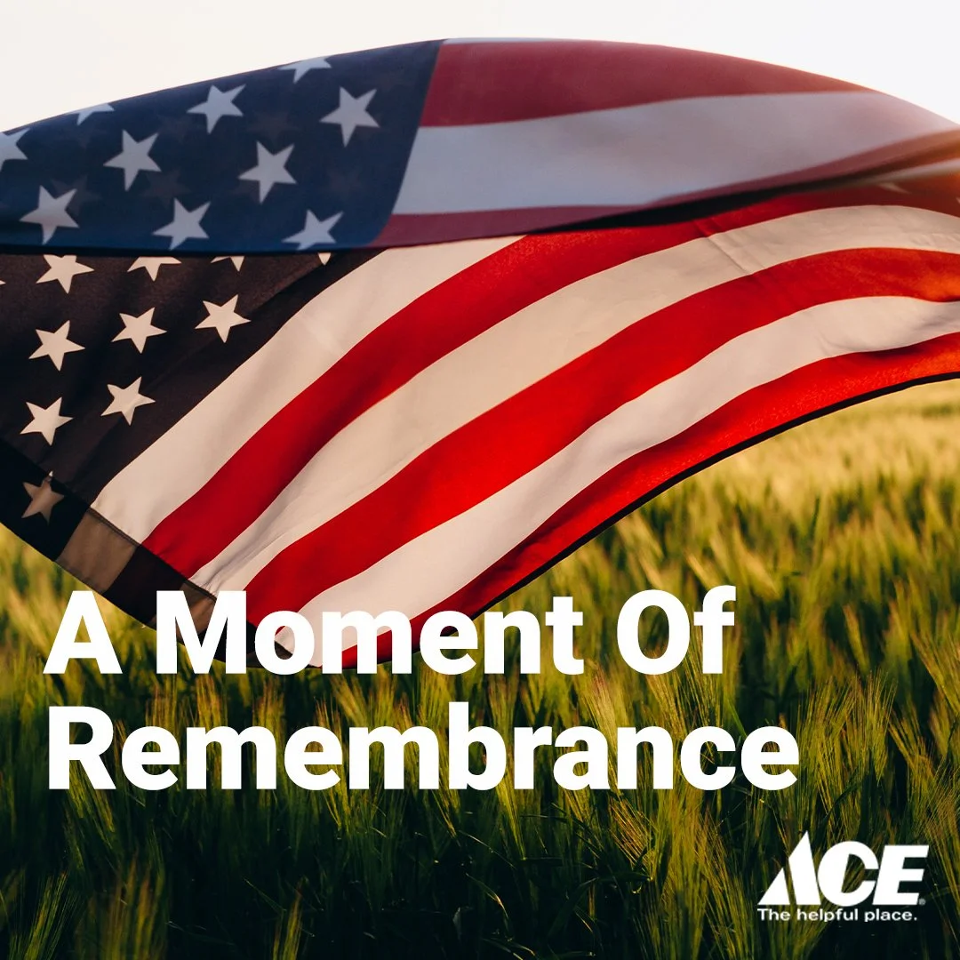 This Memorial Day, we honor the brave men and women who gave everything for our freedom. As you gather with loved ones &mdash;take a moment to remember what this day truly means. #MemorialDay #HonorAndRemember #MyLocalAce The store will be open from 
