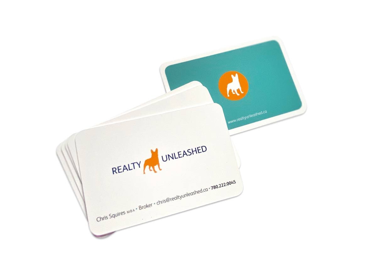 Realty Unleashed business cards