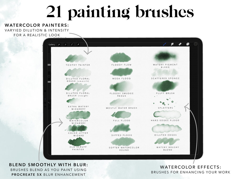 free procreate tree brushes dropbox