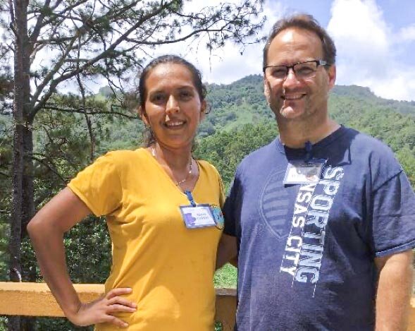 Eva and Jim from St. Patrick's Church in Kansas City. 