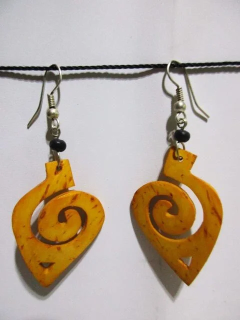 Maya symbol earrings
