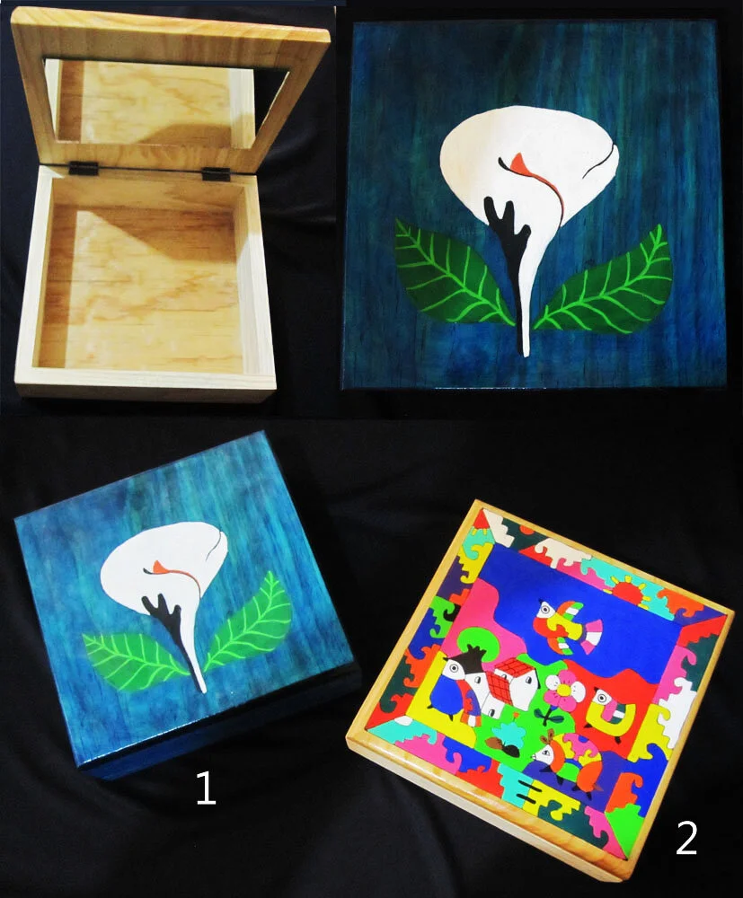 Boxes with Mirror