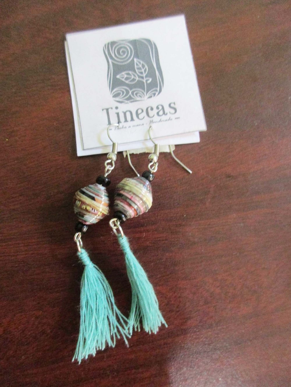 Recycled Materials Eco Jewellery Eco-friendly Earrings Made Of