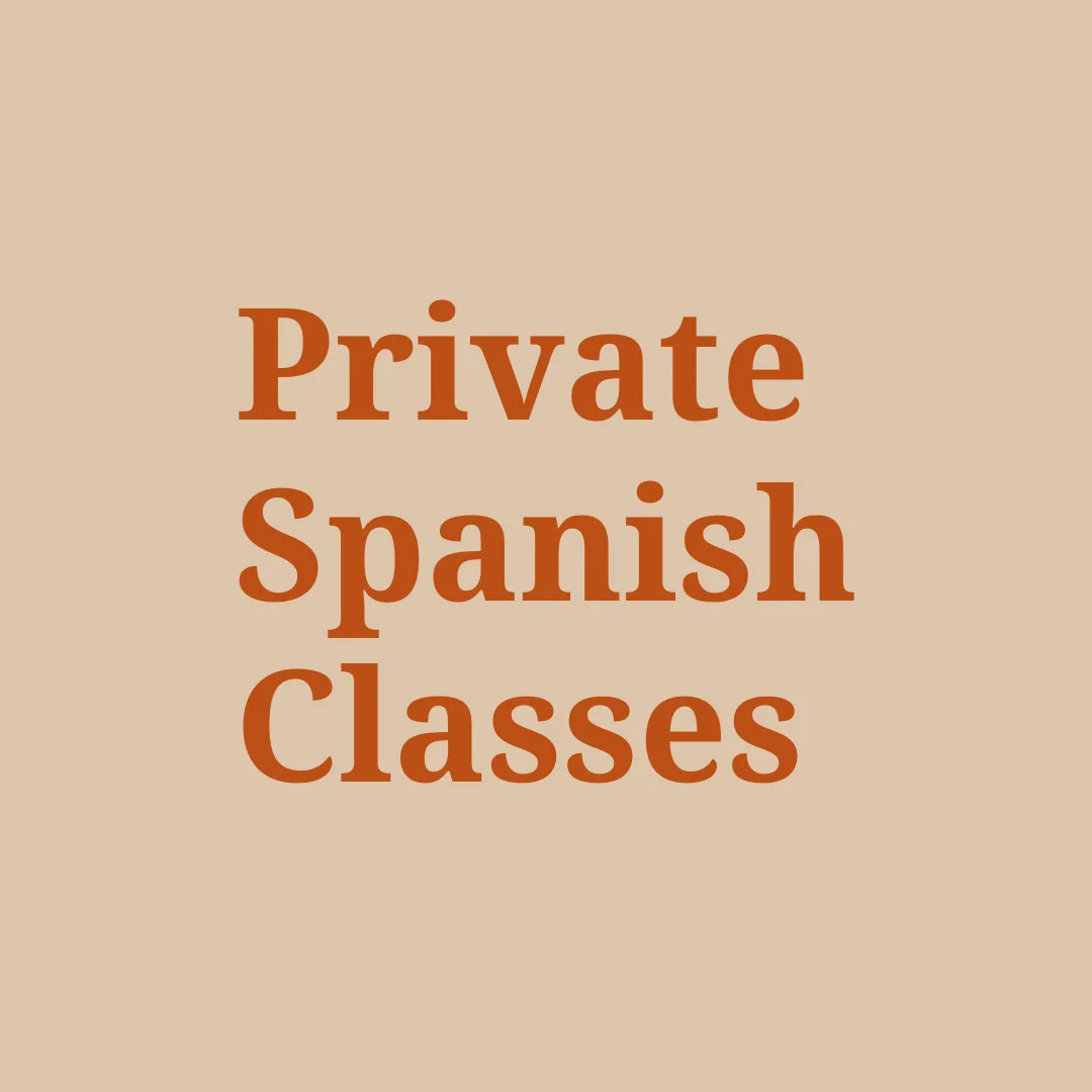 Private Spanish Classes