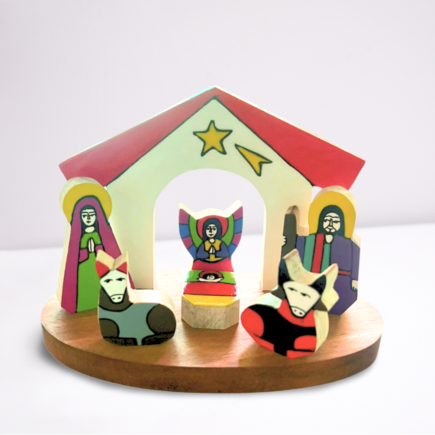 Traditional Nativity Scene