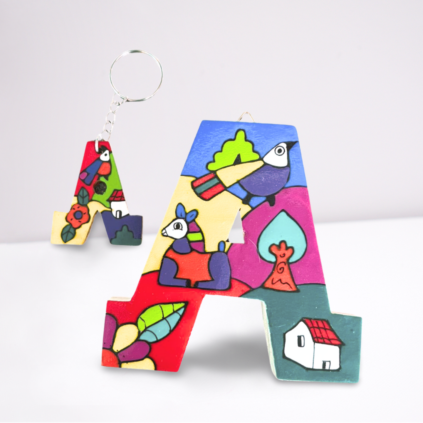 Decorative Keychain Letters