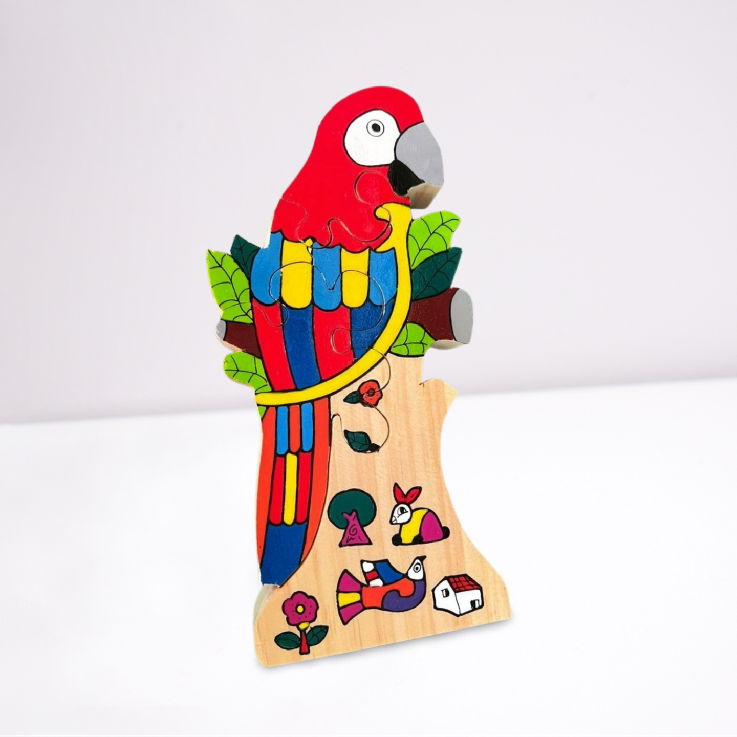 Parrot-Shaped Puzzle