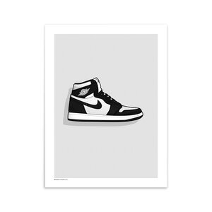 Air Jordan 1 'Panda' Poster — Sneakers Illustrated