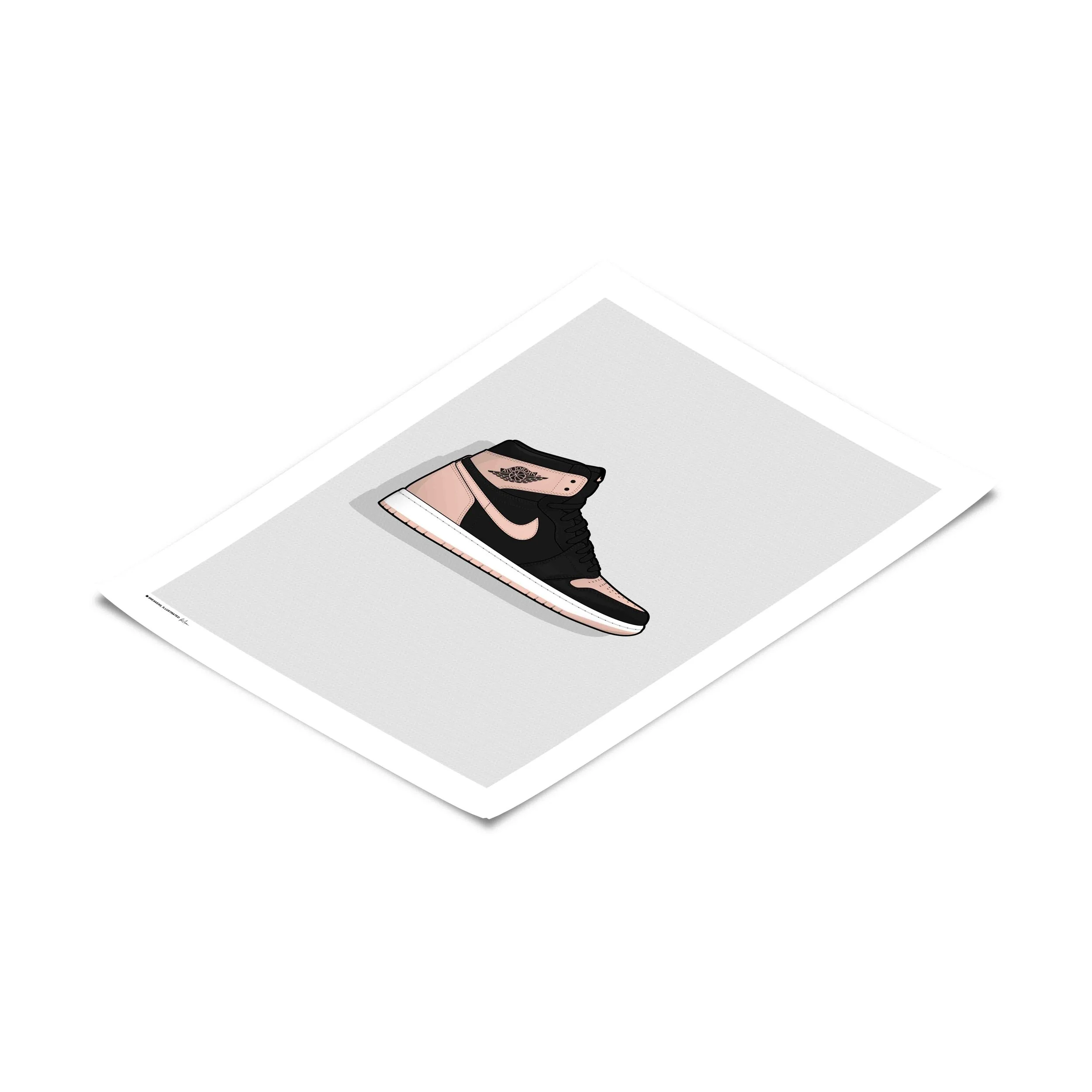 Air Jordan 1 'Crimson Tint' Poster 