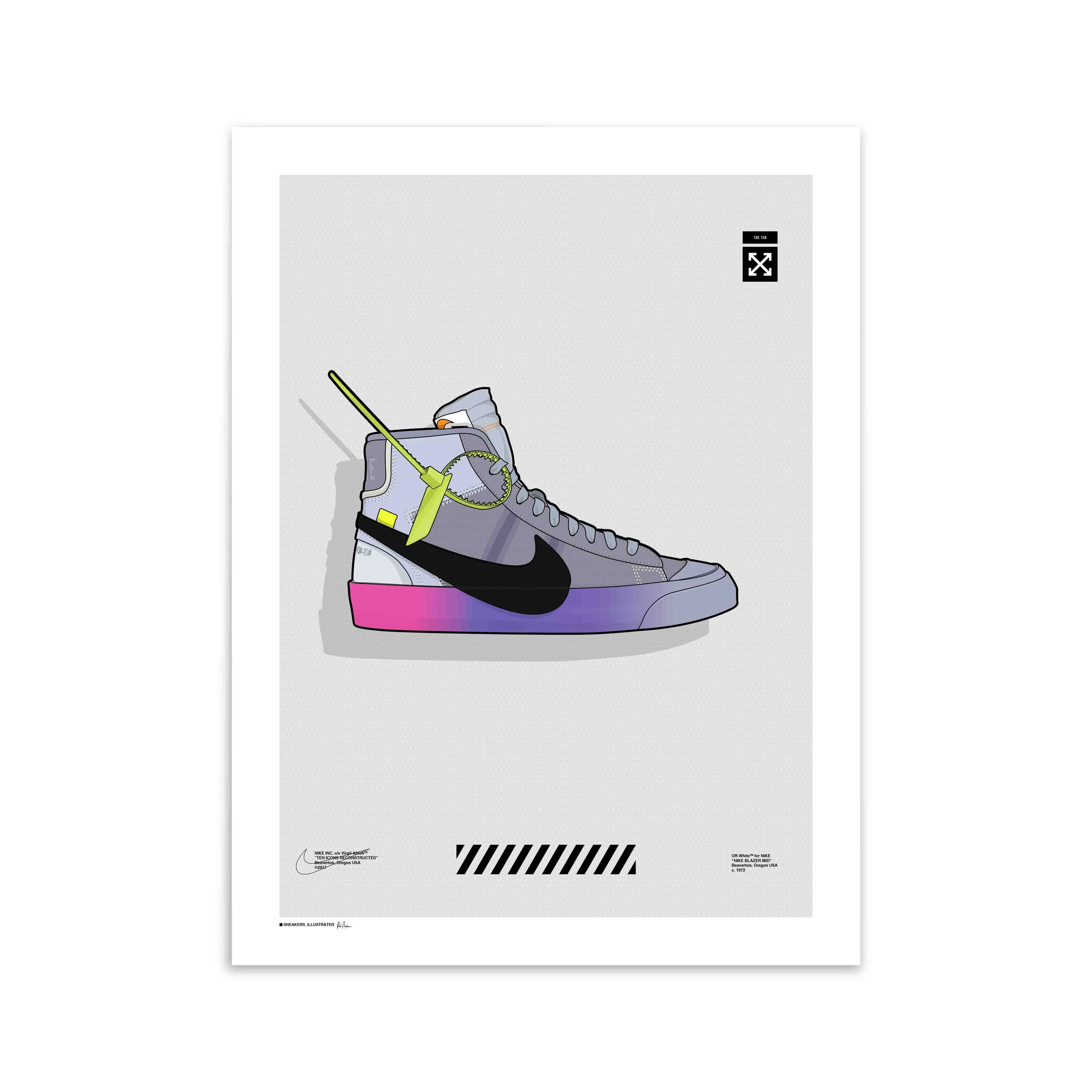 off white blazer queen