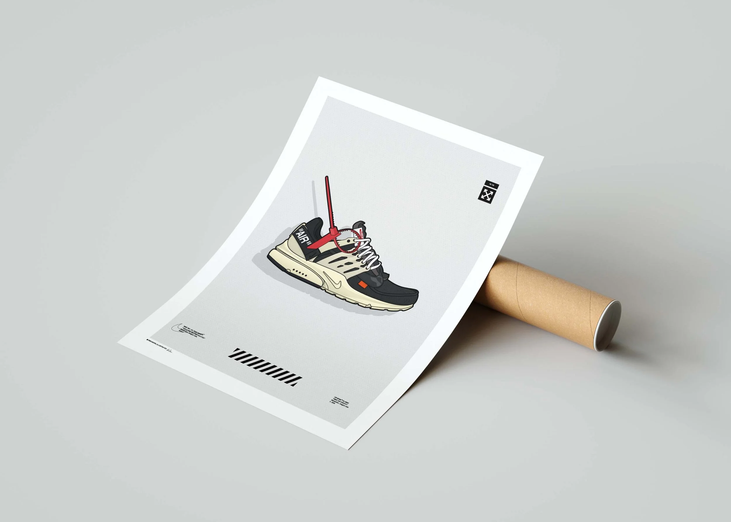 Off-White X Nike Air Presto 'Black 