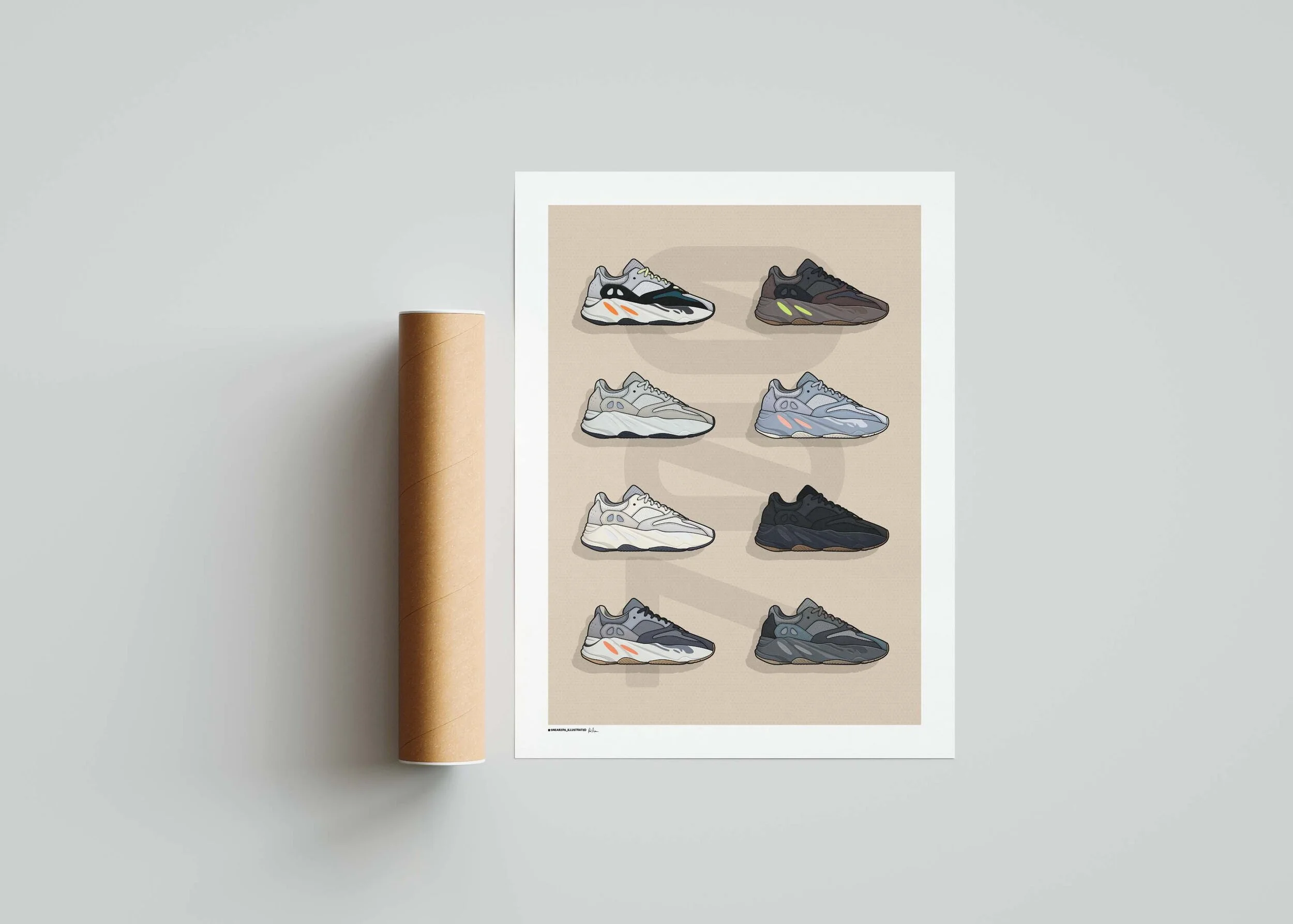 yeezy boost poster