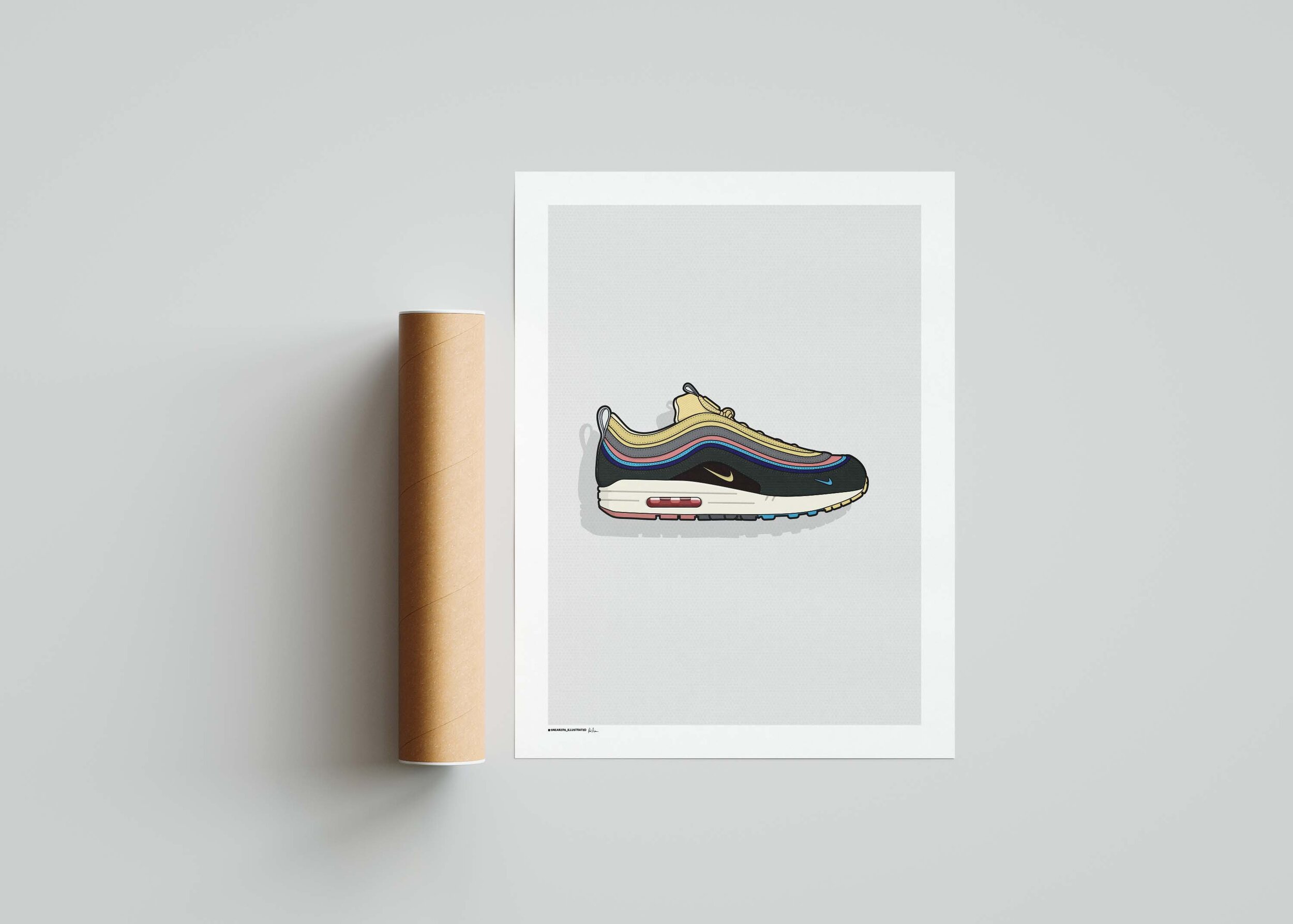 nike air max 1 97 drawing