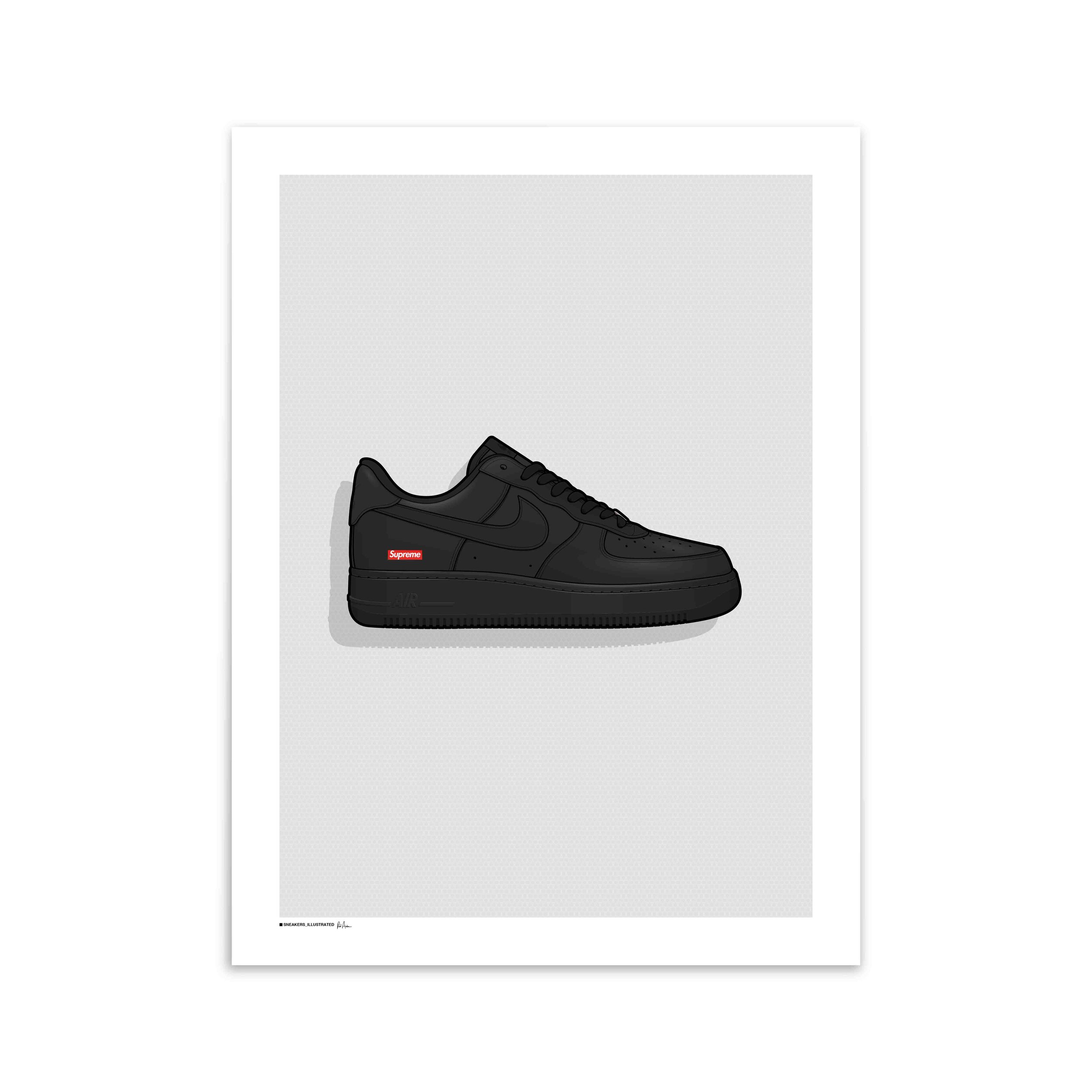 nike air force one poster