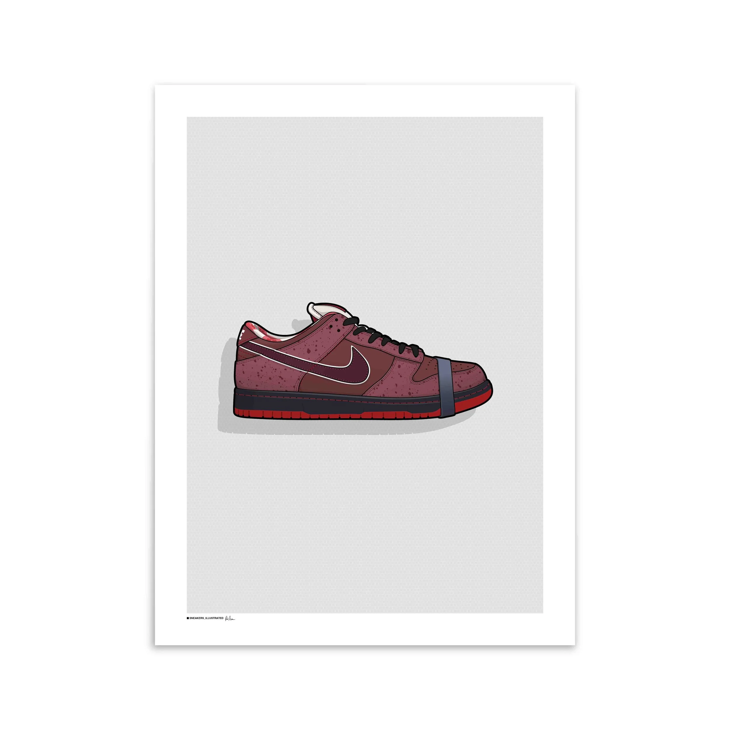 Nike Dunk Low SB 'Green Lobster' Poster 