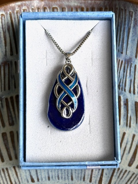 Glazed Ceramic Pendant 19