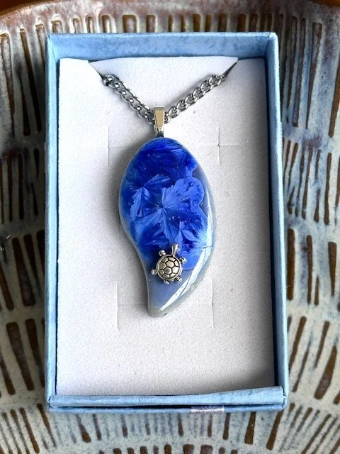 Glazed Ceramic Pendant 43