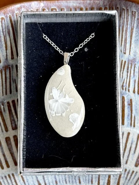 Glazed Ceramic Pendant 42